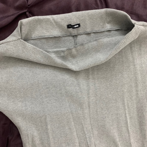 Fashion Nova gray sweater dress - Picture 6 of 7